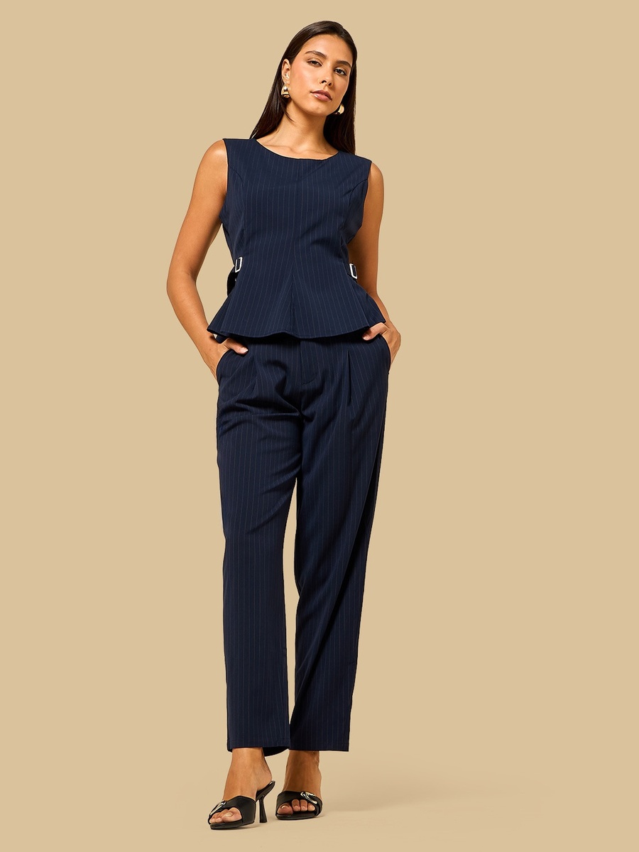 Striped Wide Leg Pants