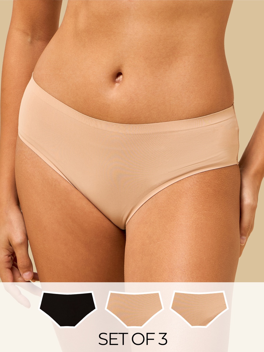 Pack of 3 - Plain Briefs