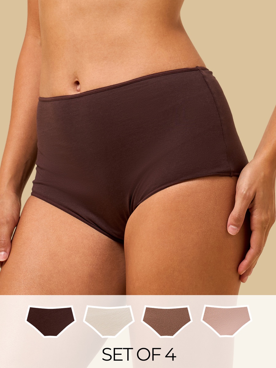 Pack of 3 - Plain Full Briefs