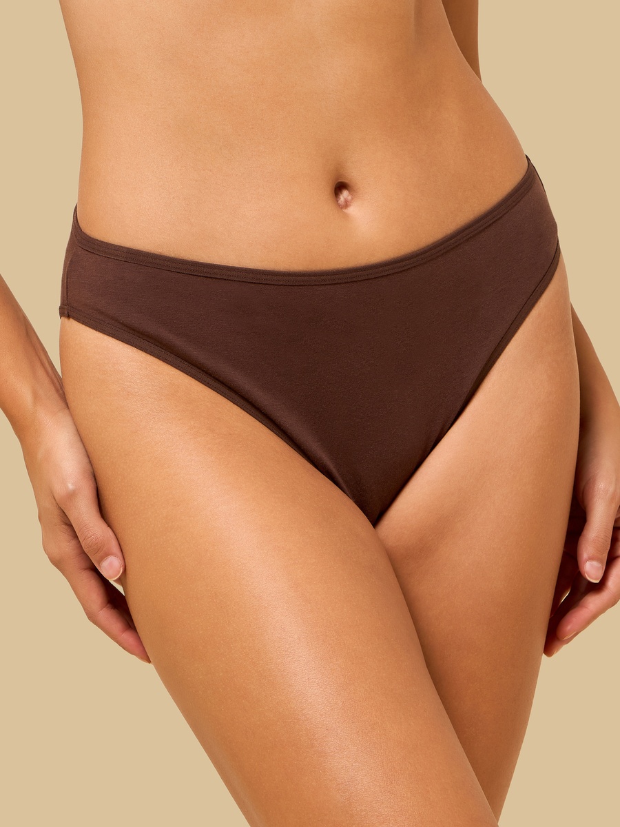 Pack of 5 - Assorted High Leg Briefs
