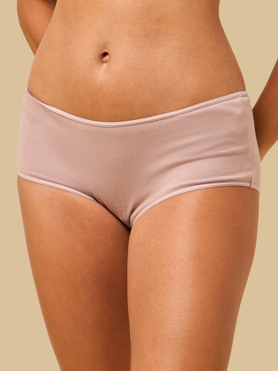 Pack of 4 - Plain Midi Briefs