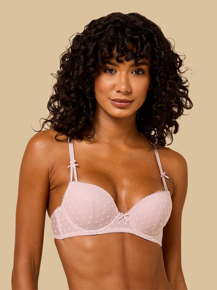 Polka Dot Demi Bra