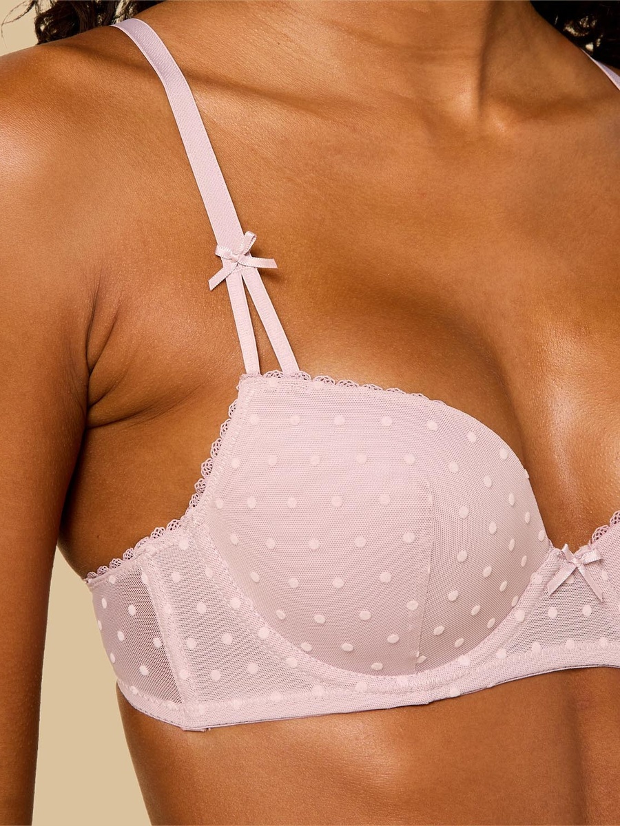 Polka Dot Demi Bra