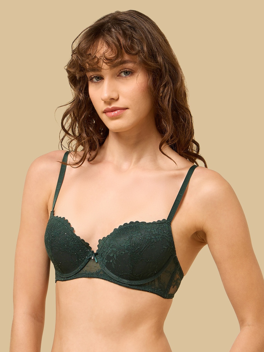Floral Lace Demi Bra