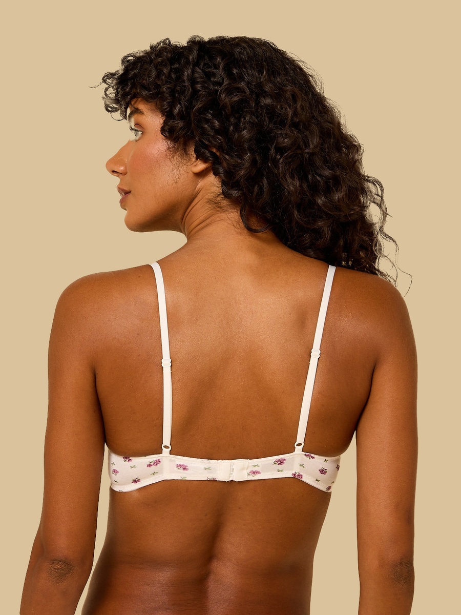 Pack of 2 - Assorted Padded Non-Wired A-Frame Bra