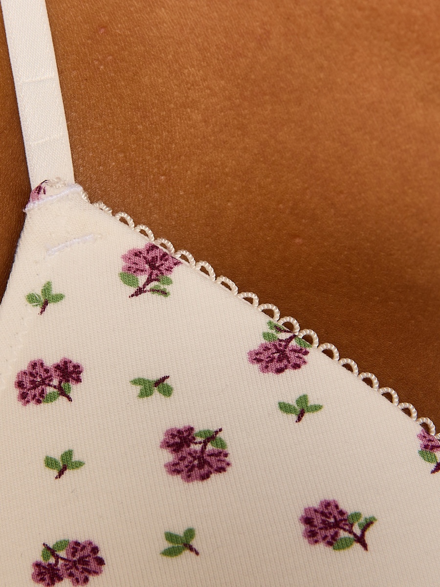 Pack of 2 - Assorted Padded Non-Wired A-Frame Bra