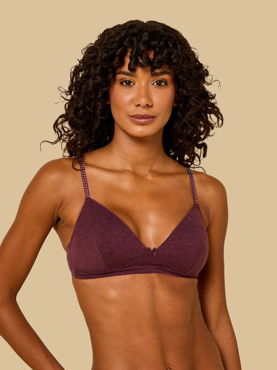 Pack of 2 - Padded A-Frame Bra