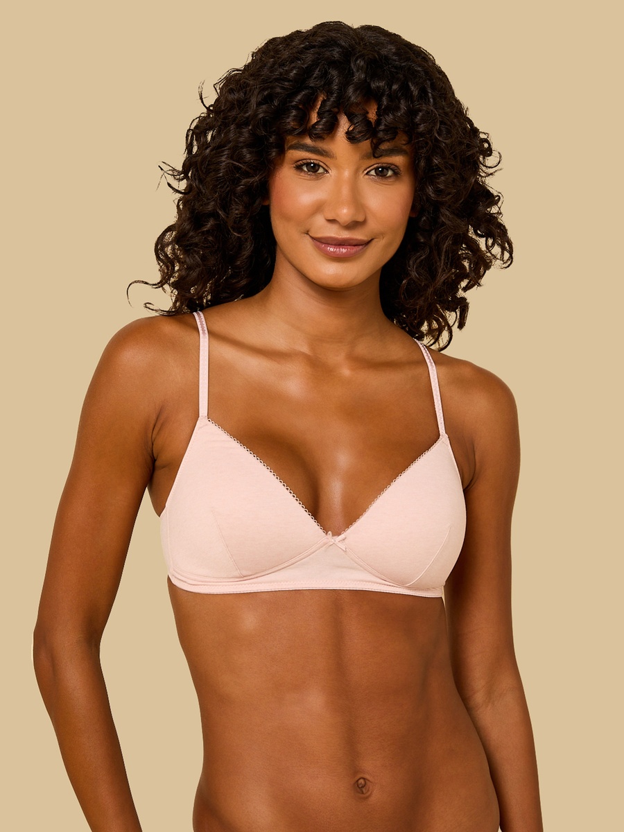 Pack of 2 - Padded A-Frame Bra