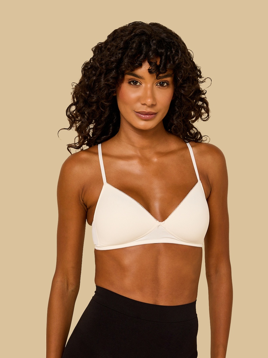 Pack of 2 - Padded A-Frame Bra
