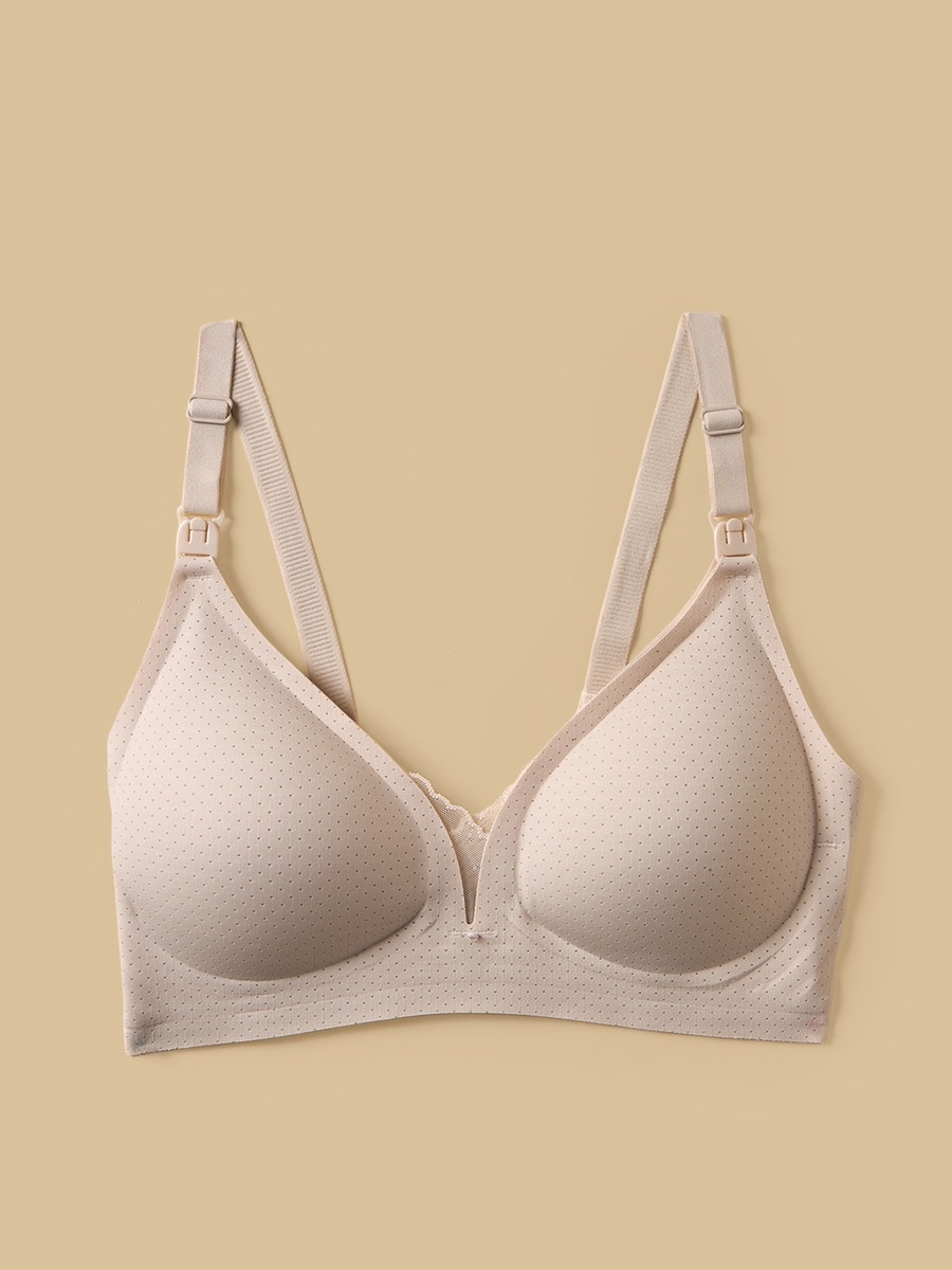 Textured Maternity Bra