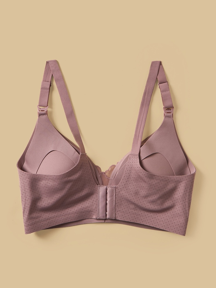 Textured Maternity Bra