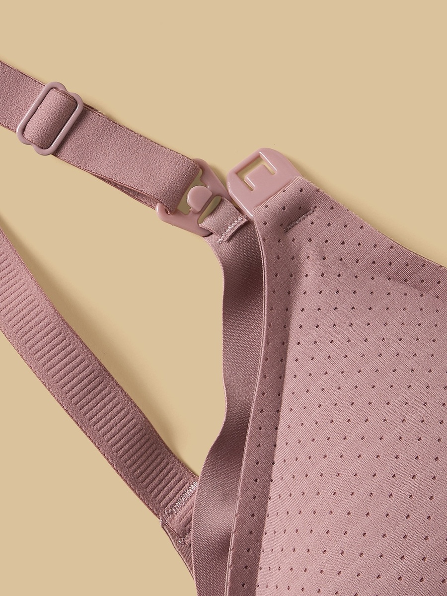 Textured Maternity Bra