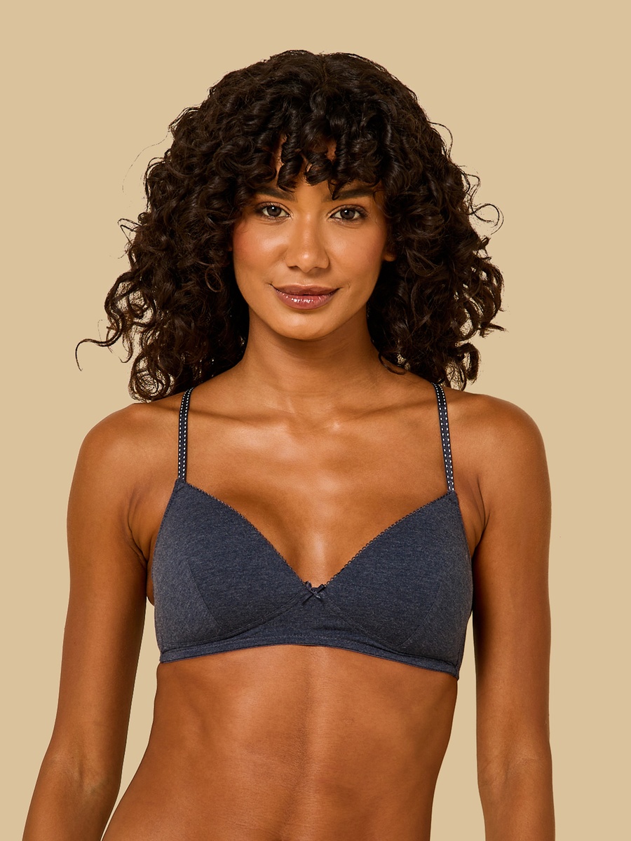 Pack of 2 - Padded A-Frame Bra
