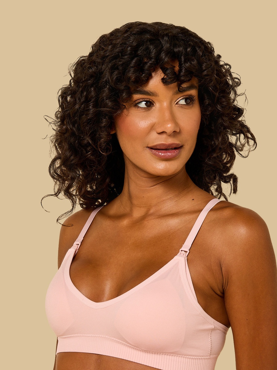 Pack of 2 - Seamless Non-Wired Nursing Bra
