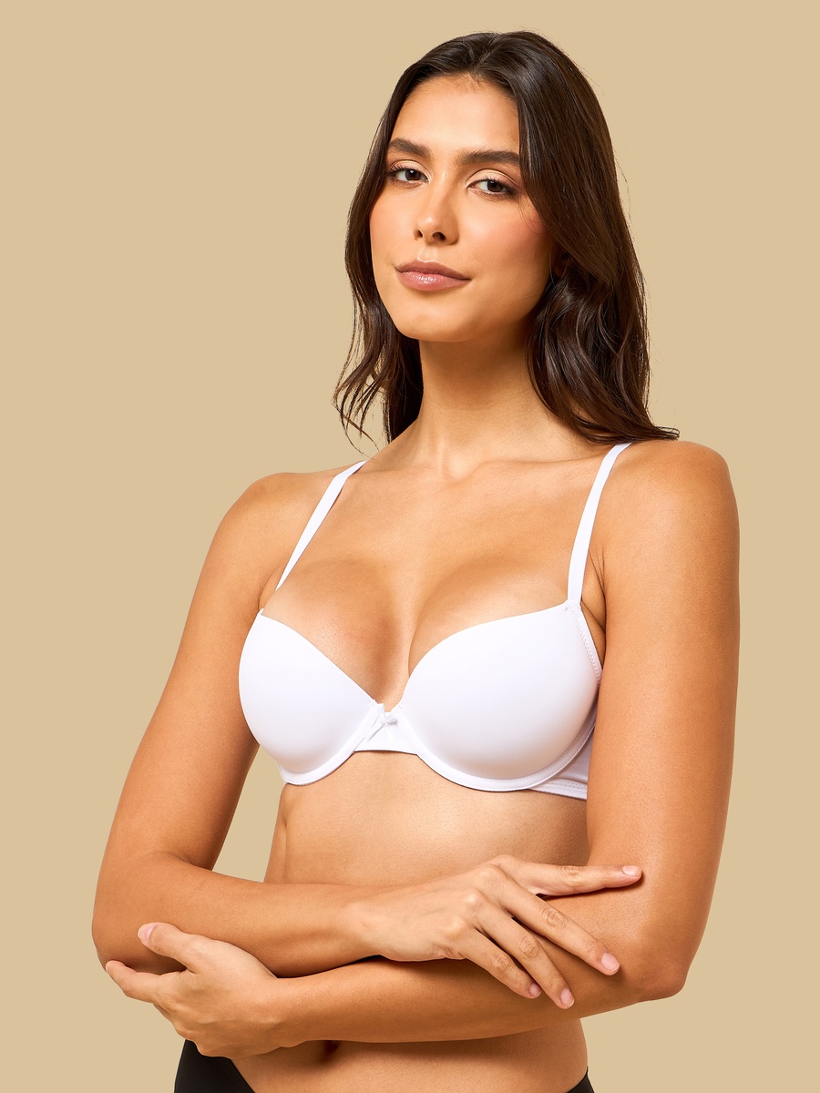 Pack of 2 - Push-Up Wired Demi Bra