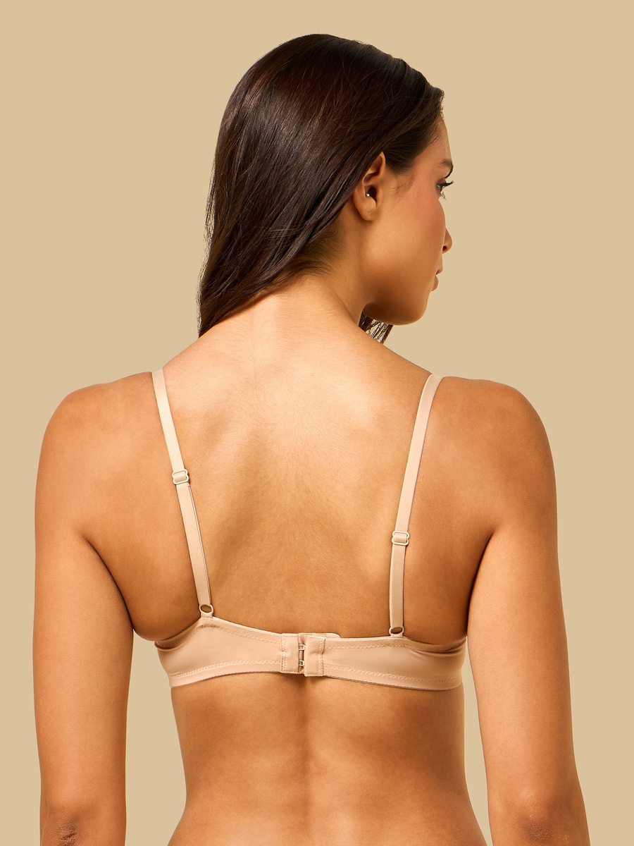 Plain Padded Plunge Bra