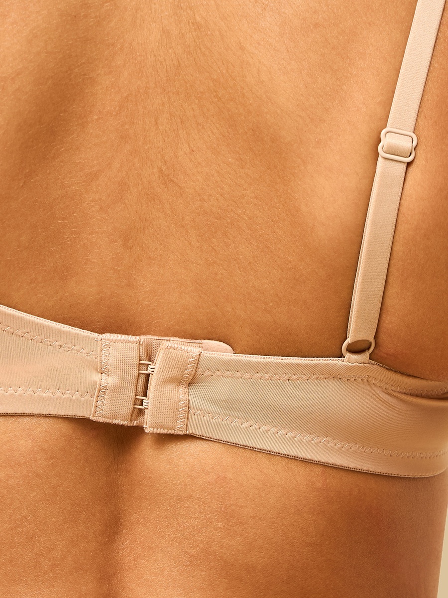 Plain Padded Plunge Bra