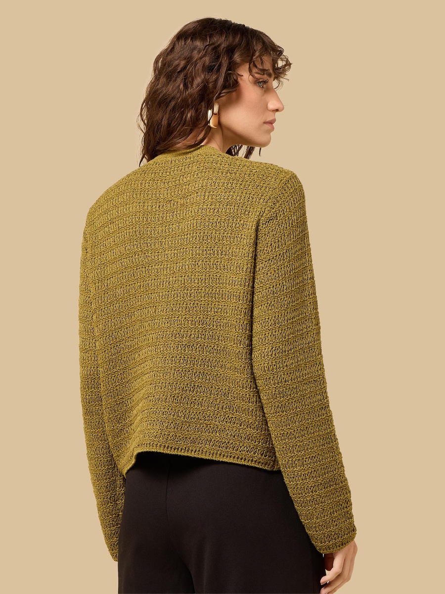 Textured Cardigan