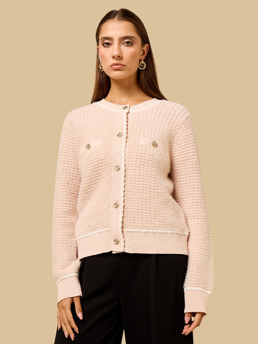 Textured Cardigan