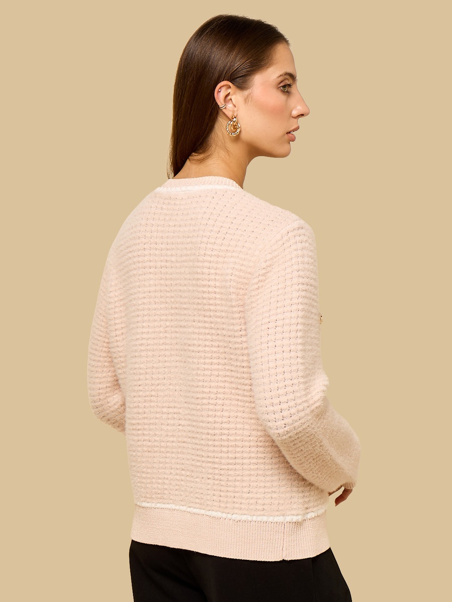 Textured Cardigan