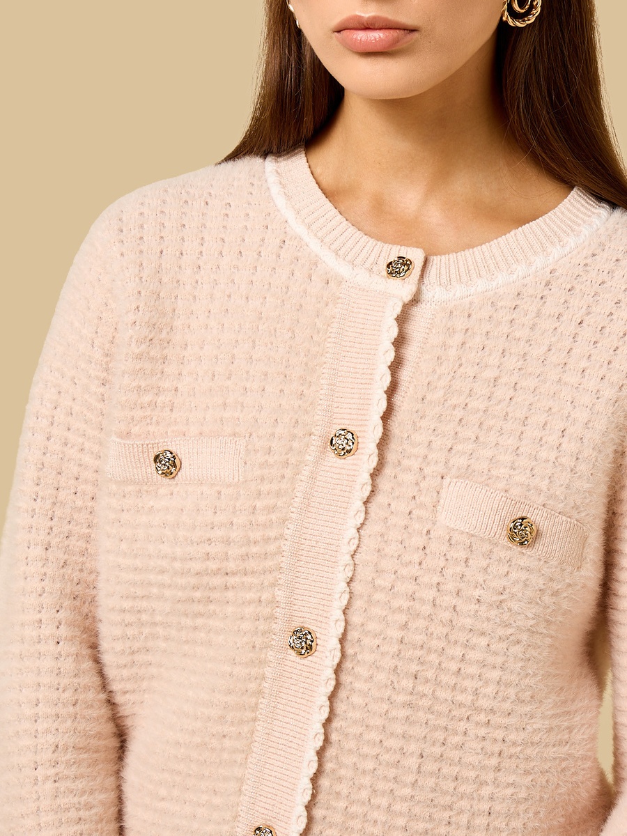 Textured Cardigan