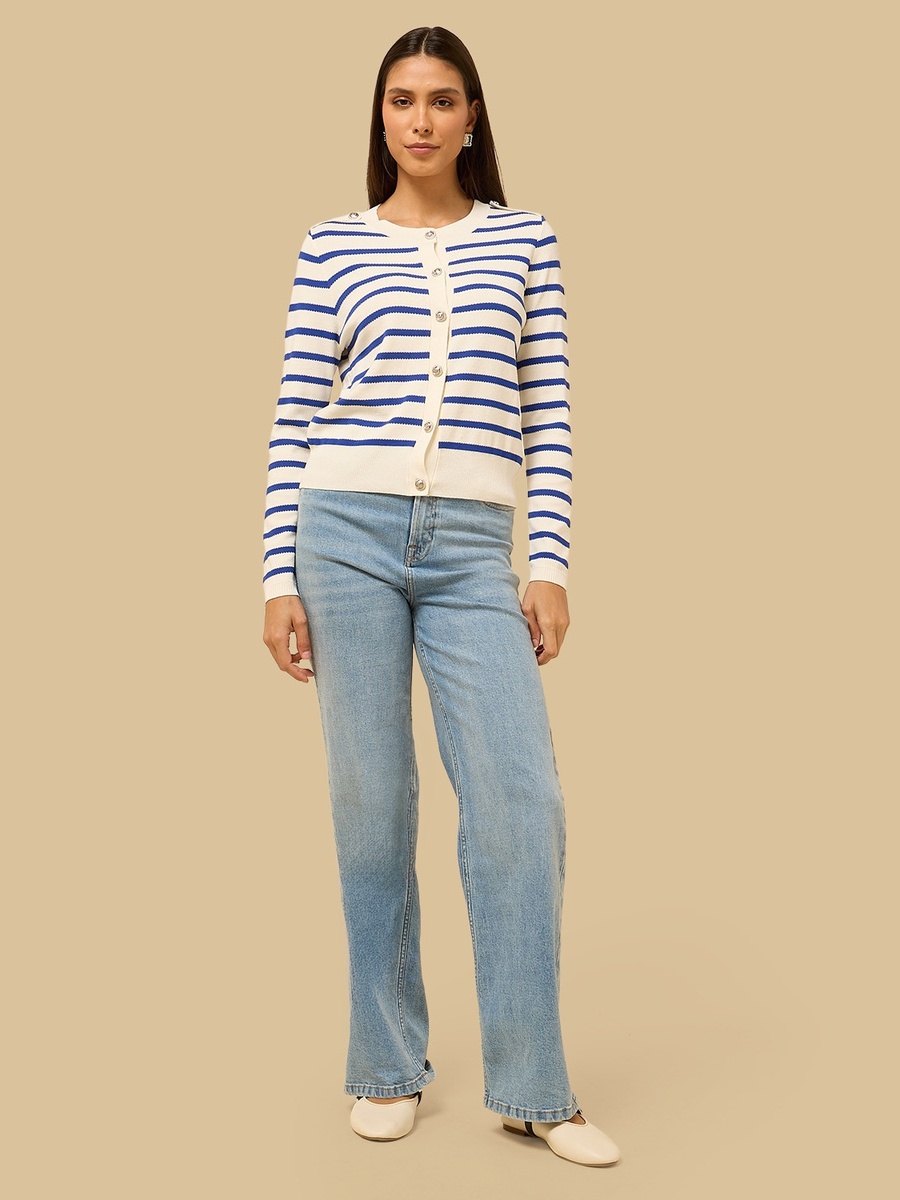 Striped Cardigan