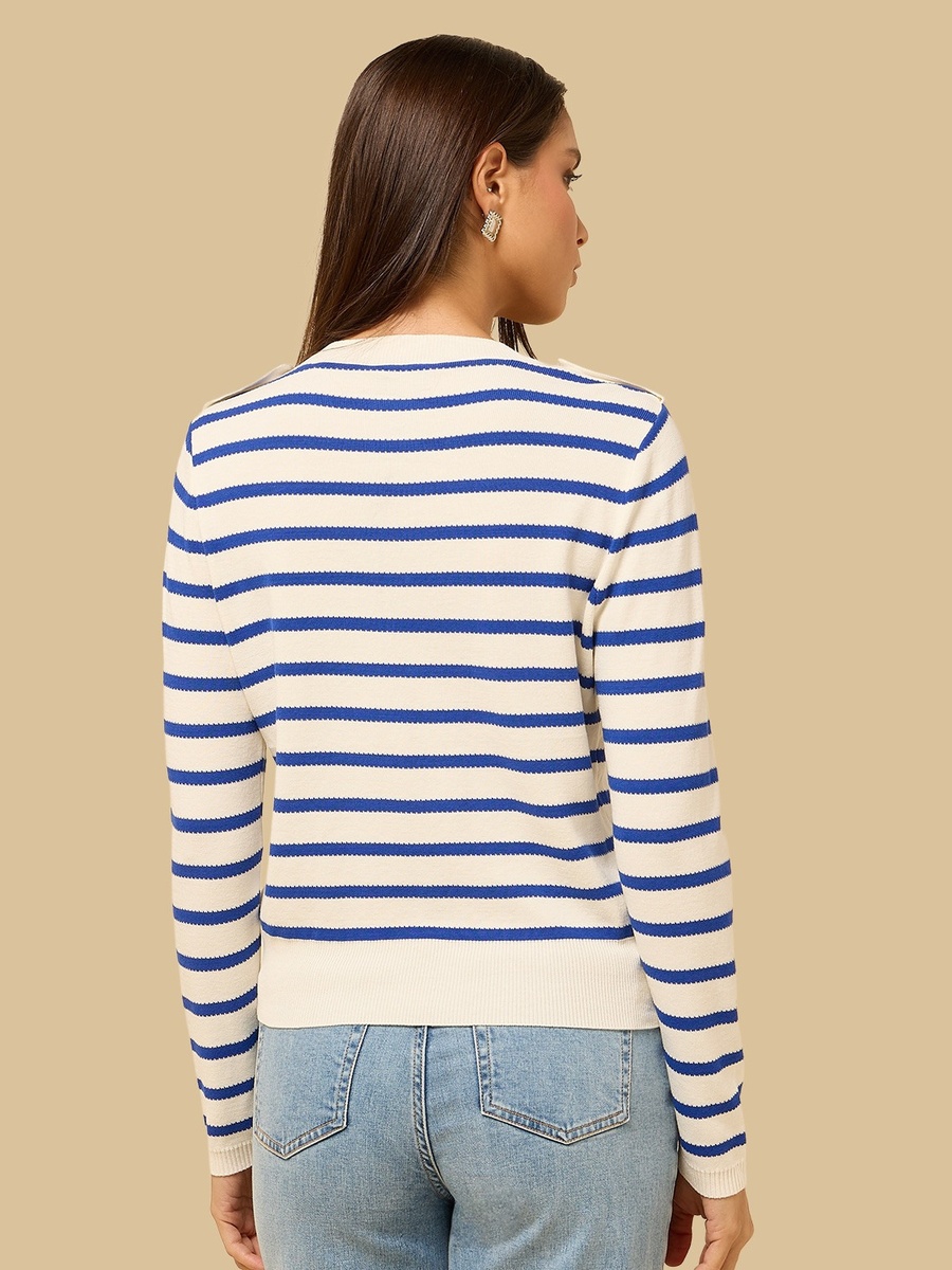 Striped Cardigan