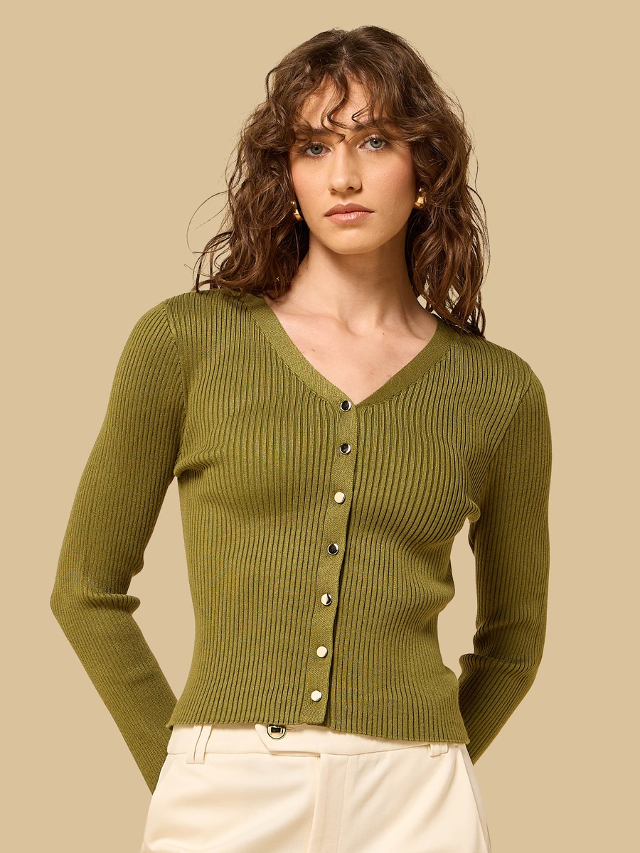 Textured Cardigan