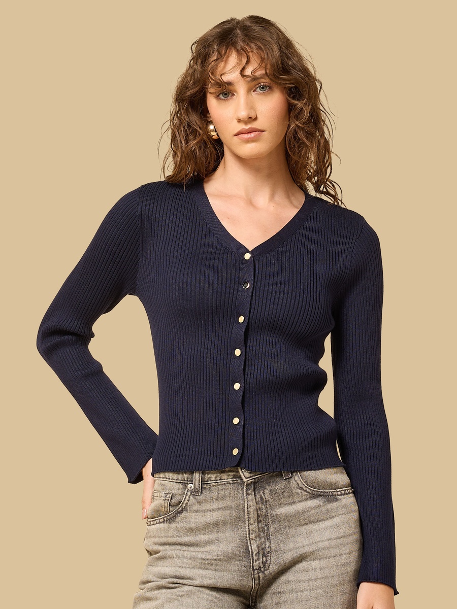 Textured Cardigan