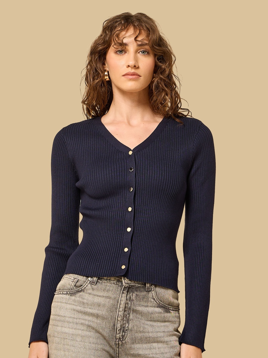 Textured Cardigan