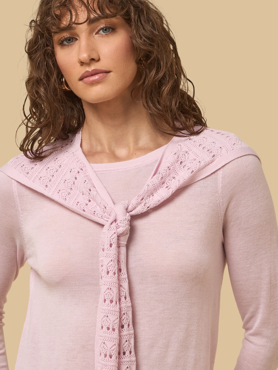 Crochet Scarf Sweater