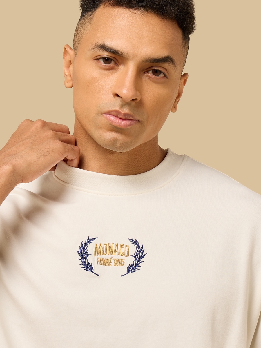 Monaco Print Oversized T-Shirt
