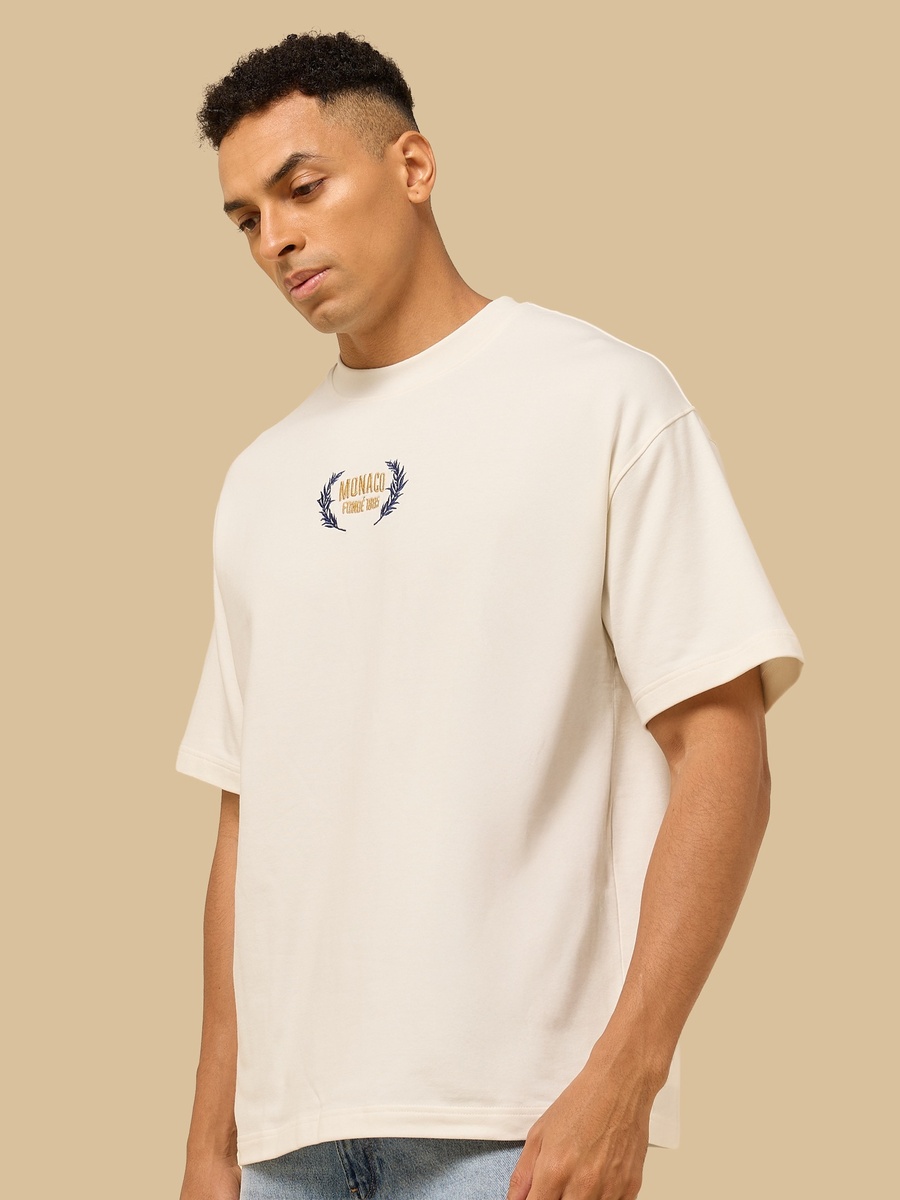 Monaco Print Oversized T-Shirt