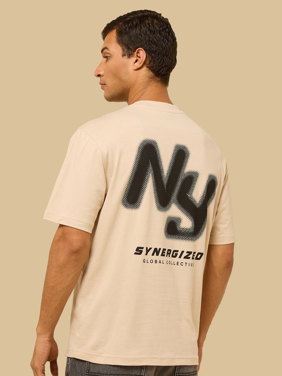 New York Print Relaxed Fit T-Shirt