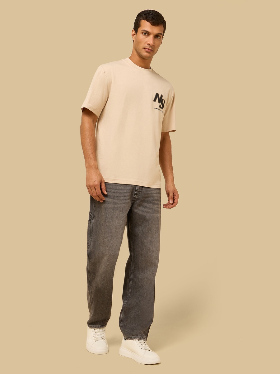 New York Print Relaxed Fit T-Shirt