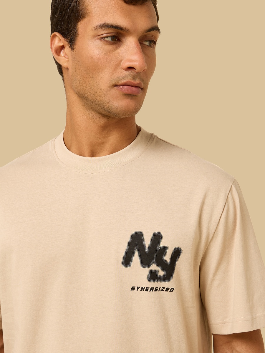 New York Print Relaxed Fit T-Shirt