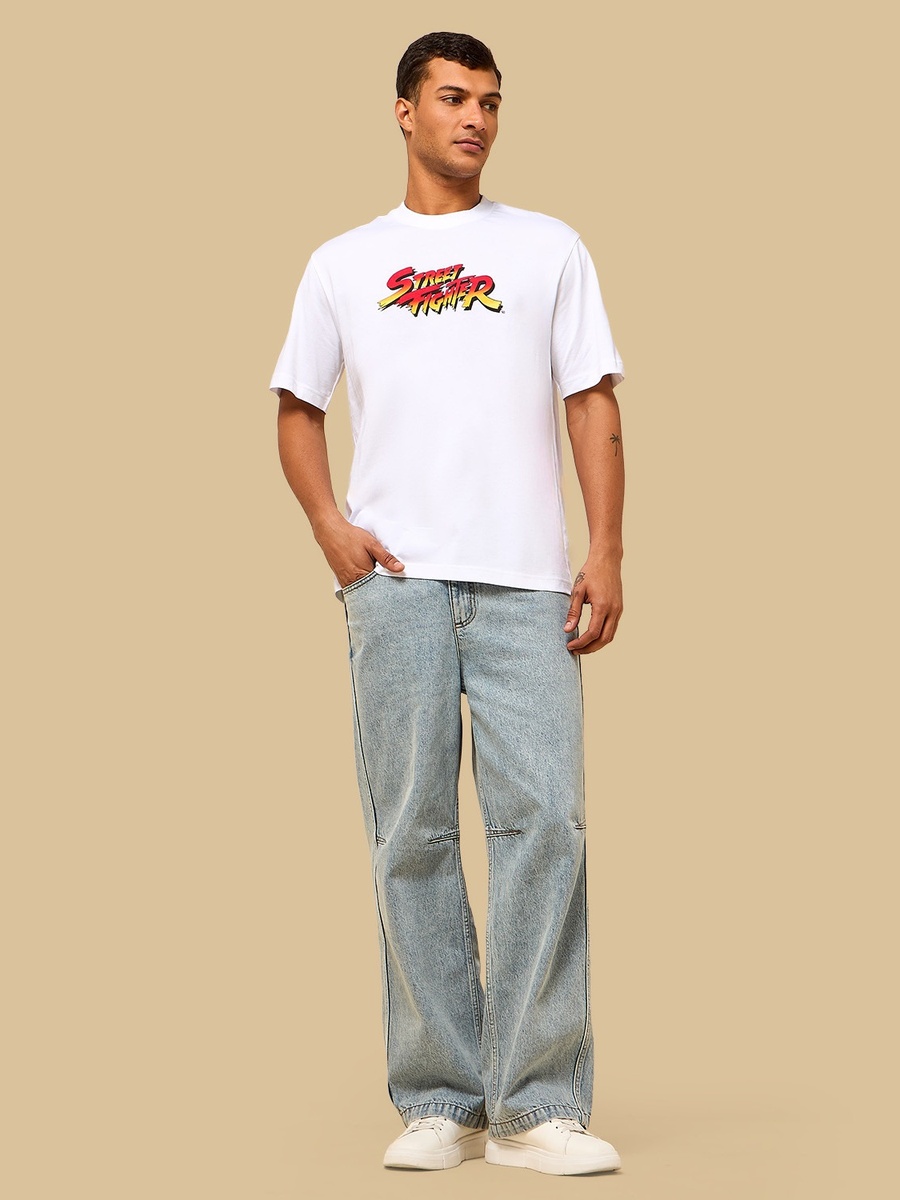Street Fighter Print T-Shirt