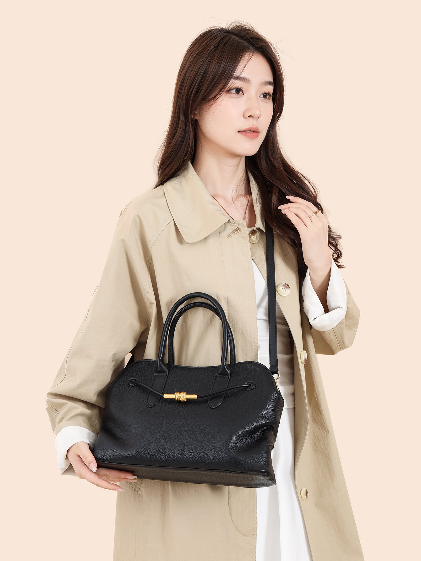 Large Capacity Simple Womens Handbag Tote Bag
