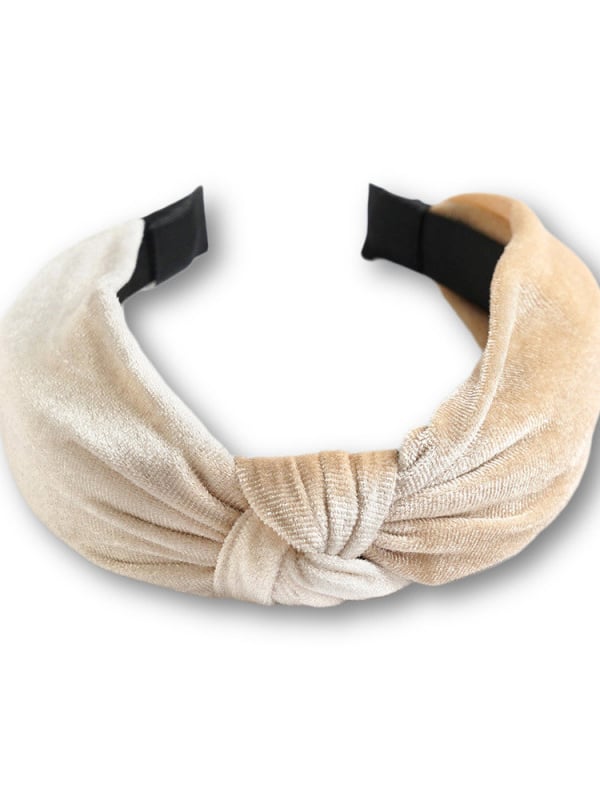 French Style Wide Knotted Headband