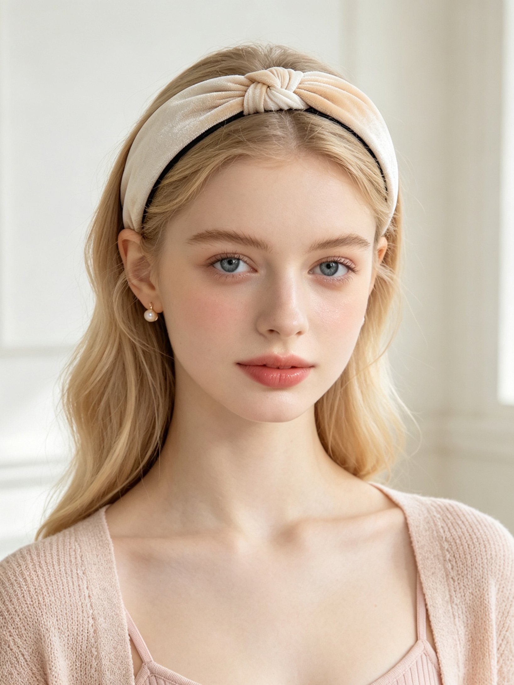 French Style Wide Knotted Headband
