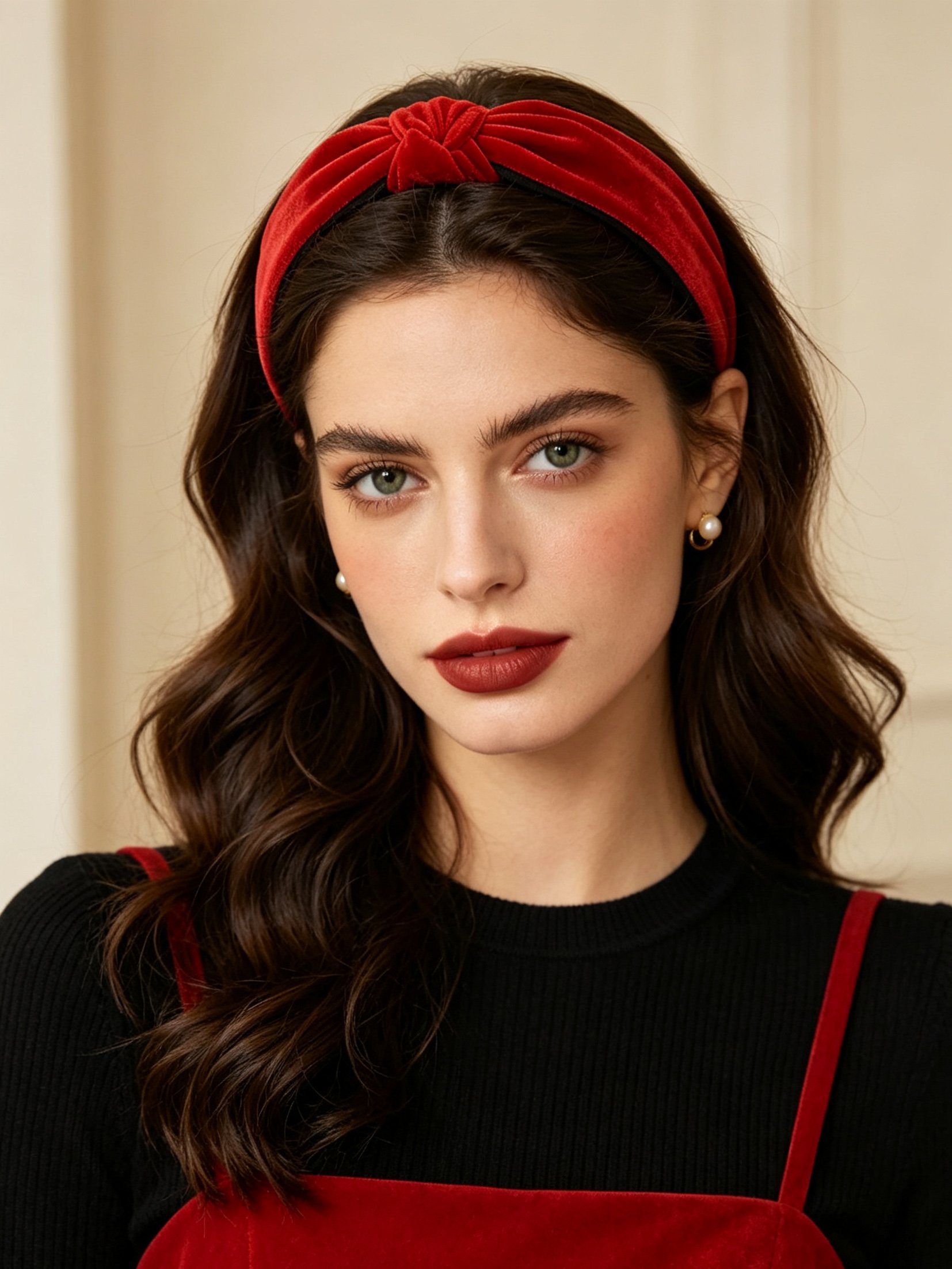 French Style Wide Knotted Headband