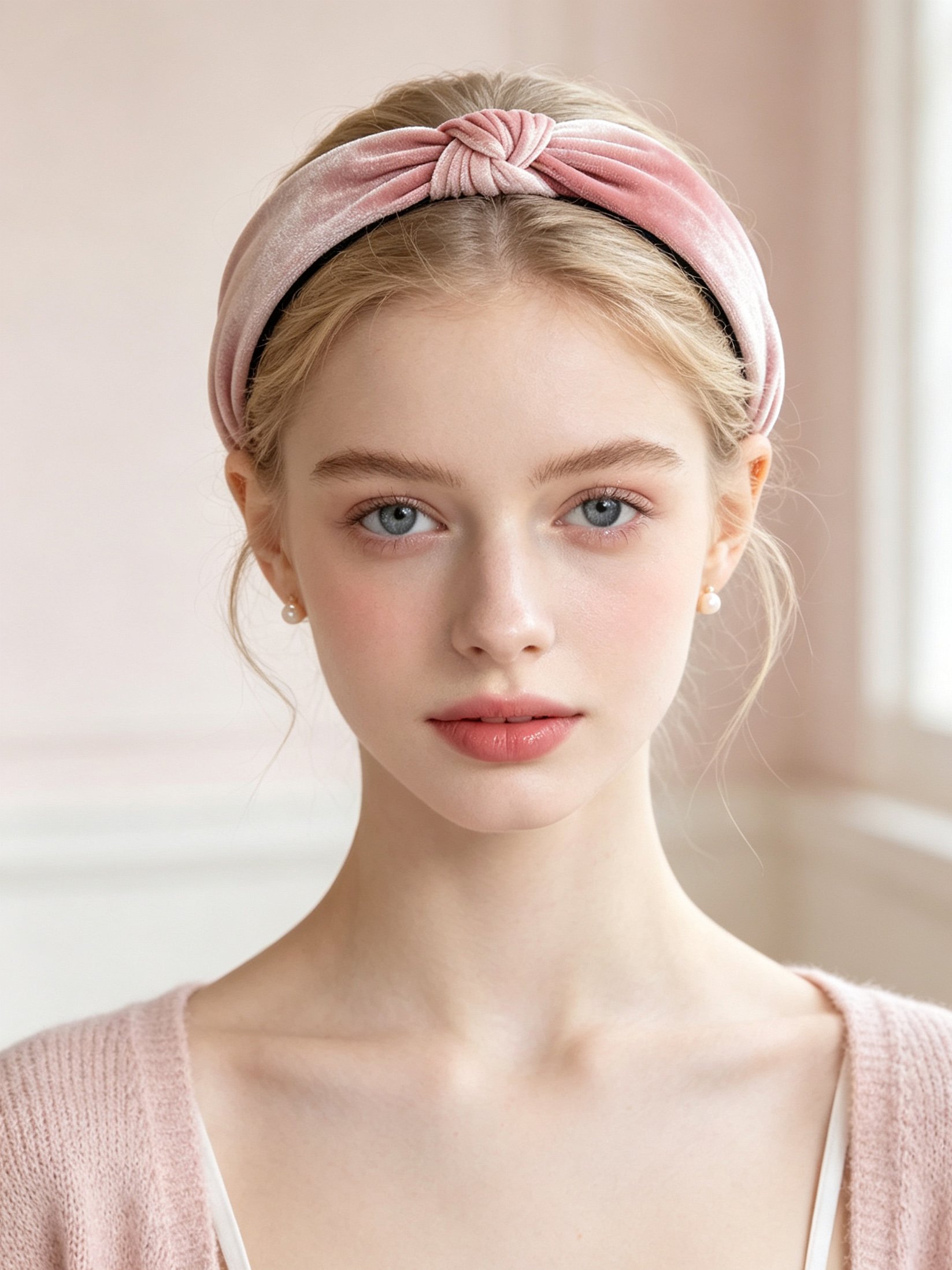French Style Wide Knotted Headband
