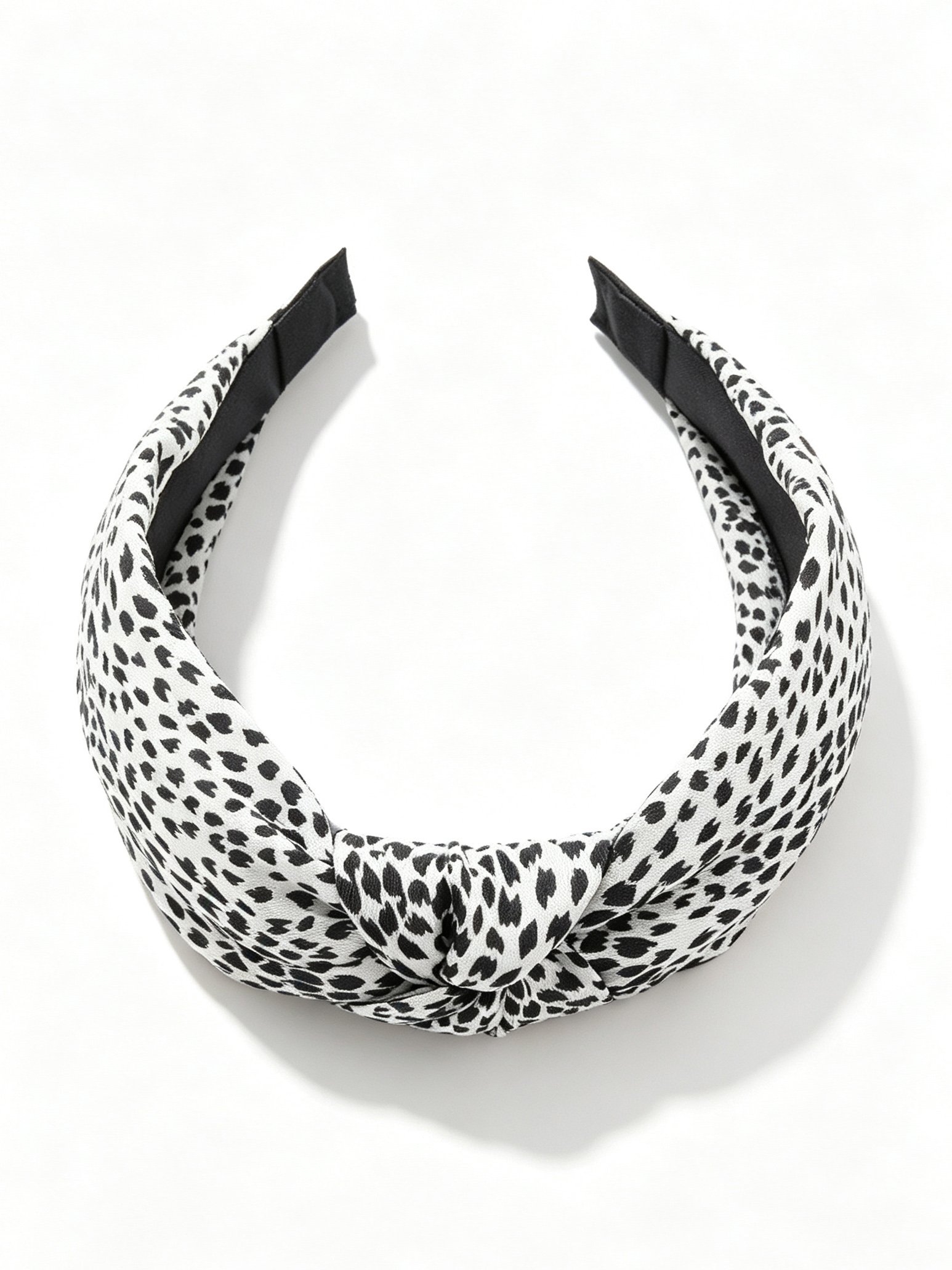 Vintage Leopard Knotted Headband
