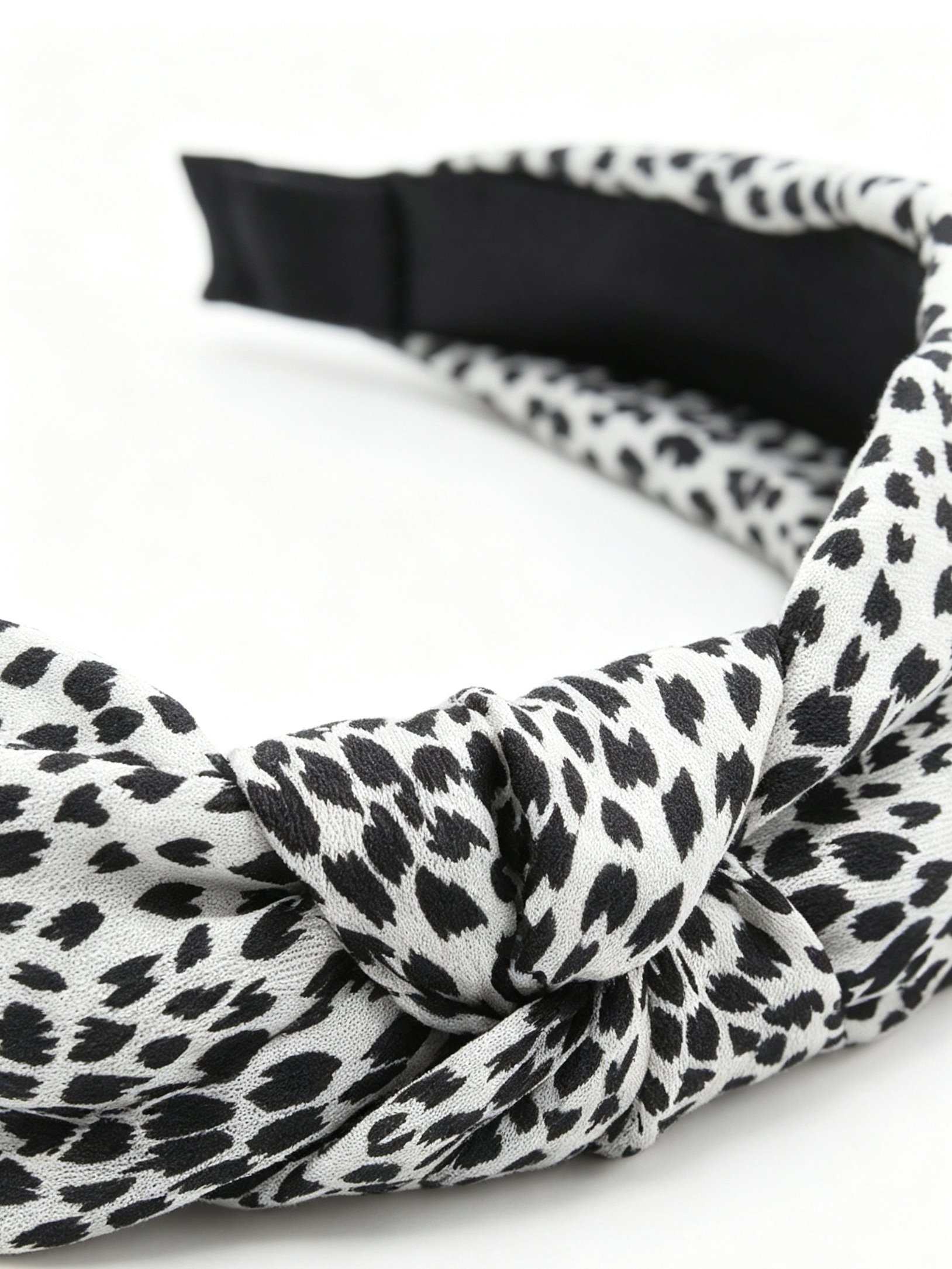 Vintage Leopard Knotted Headband