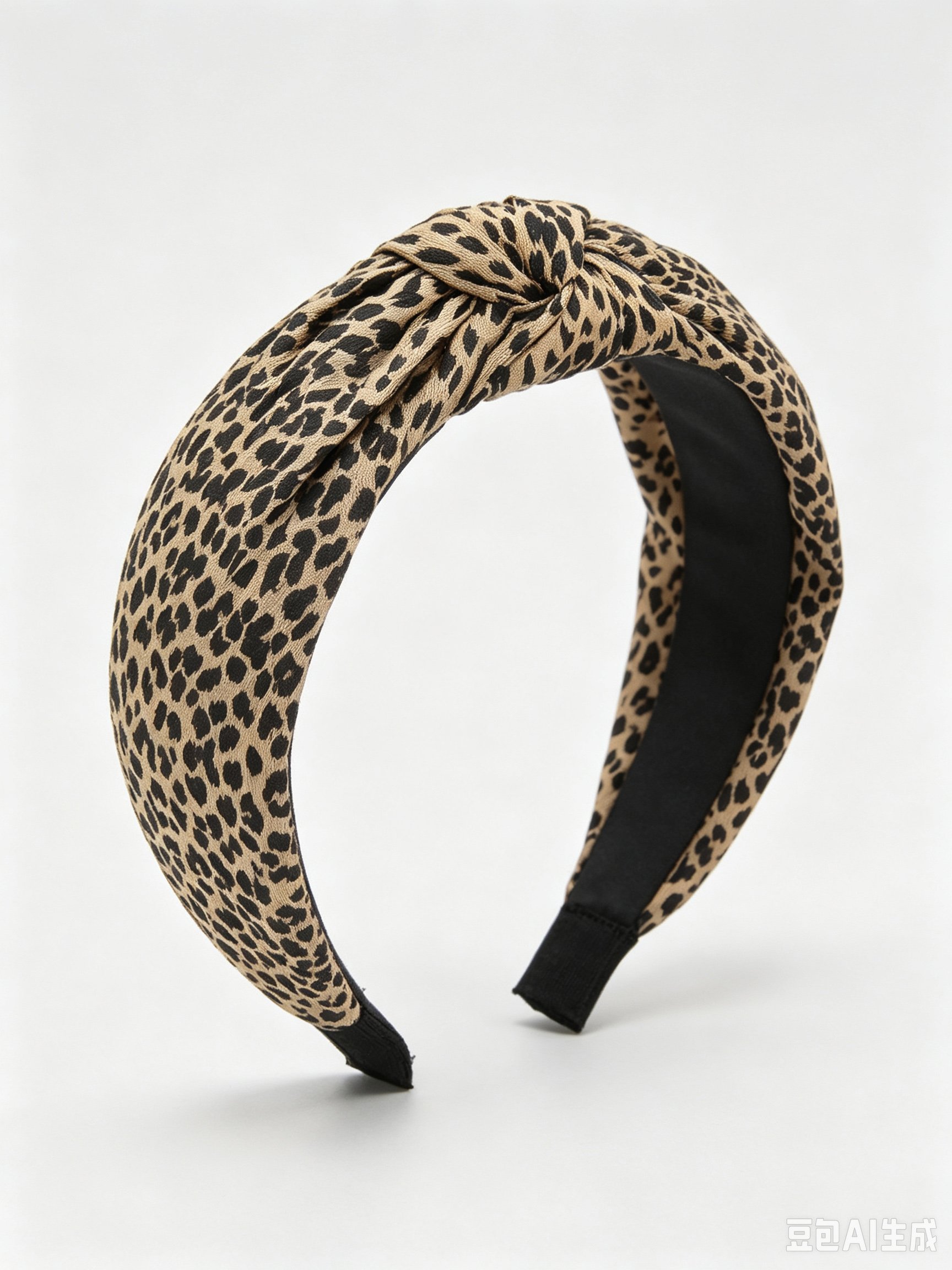 Vintage Leopard Knotted Headband