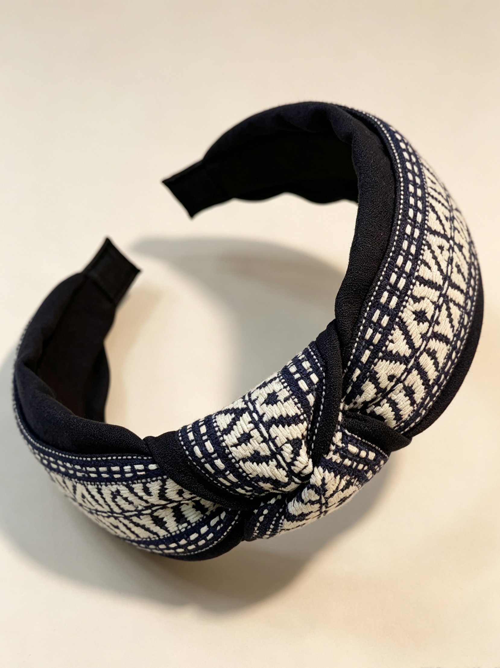 Korean Style Vintage Wide Knotted Headband