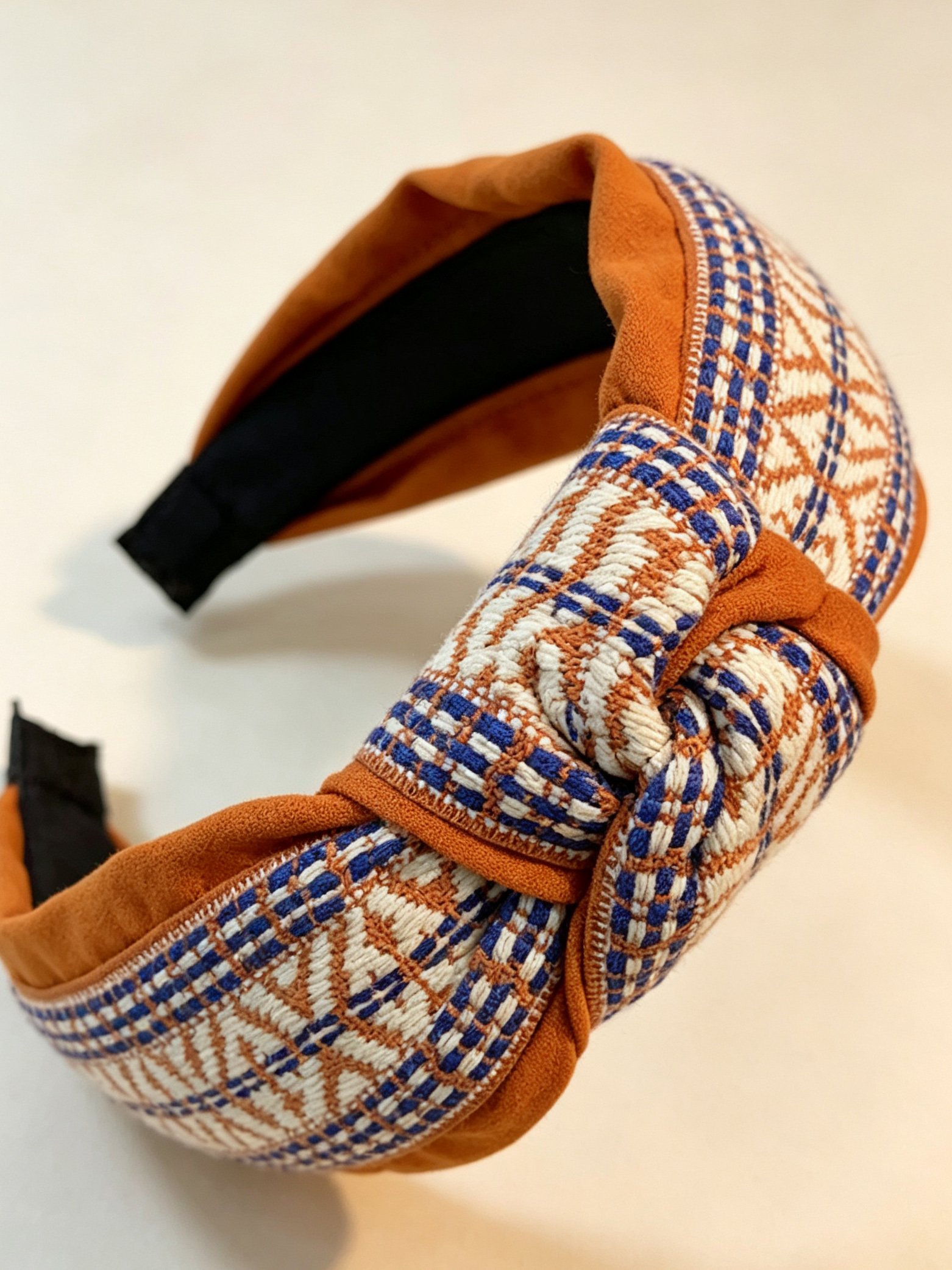 Korean Style Vintage Wide Knotted Headband