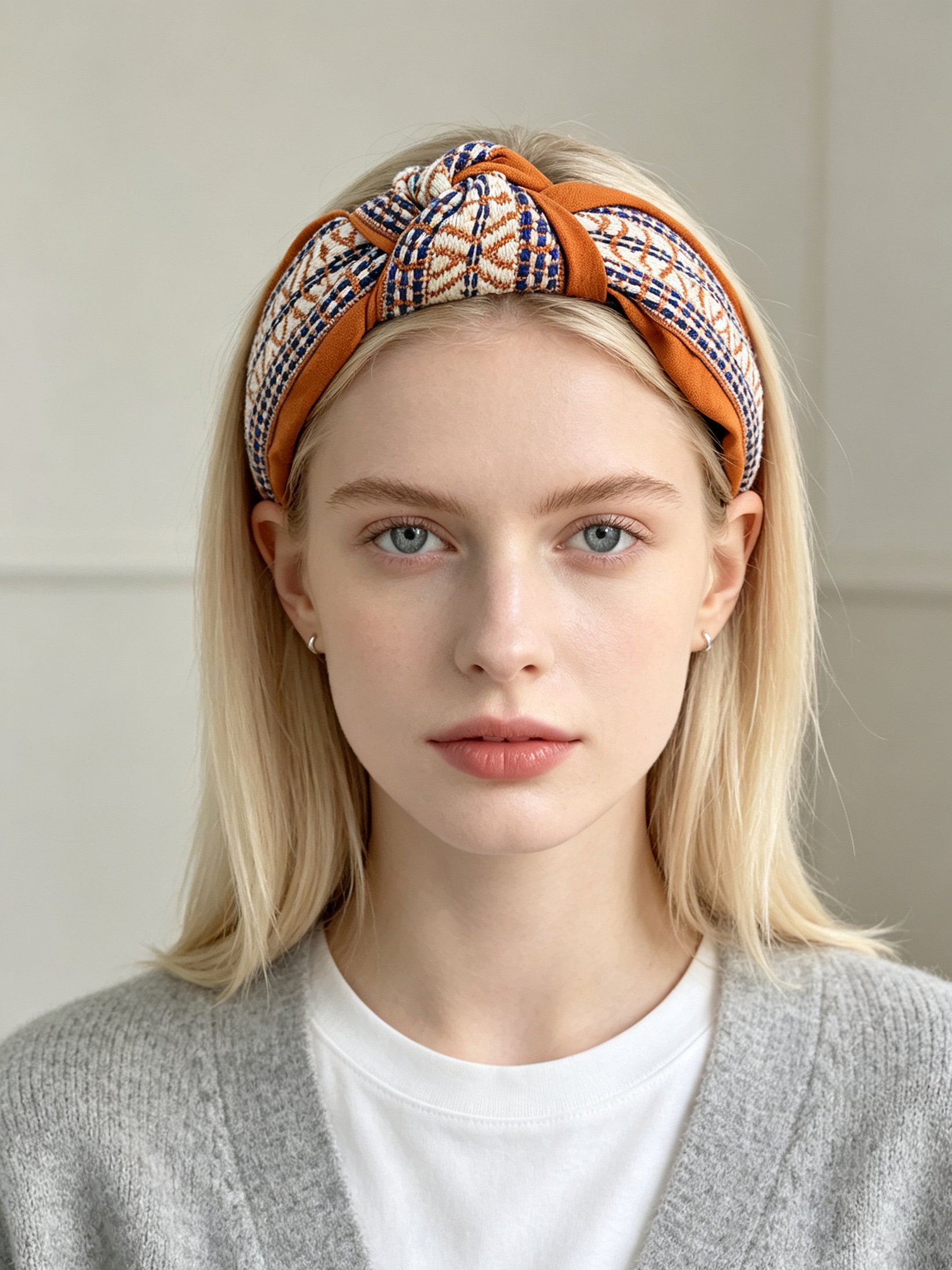 Korean Style Vintage Wide Knotted Headband
