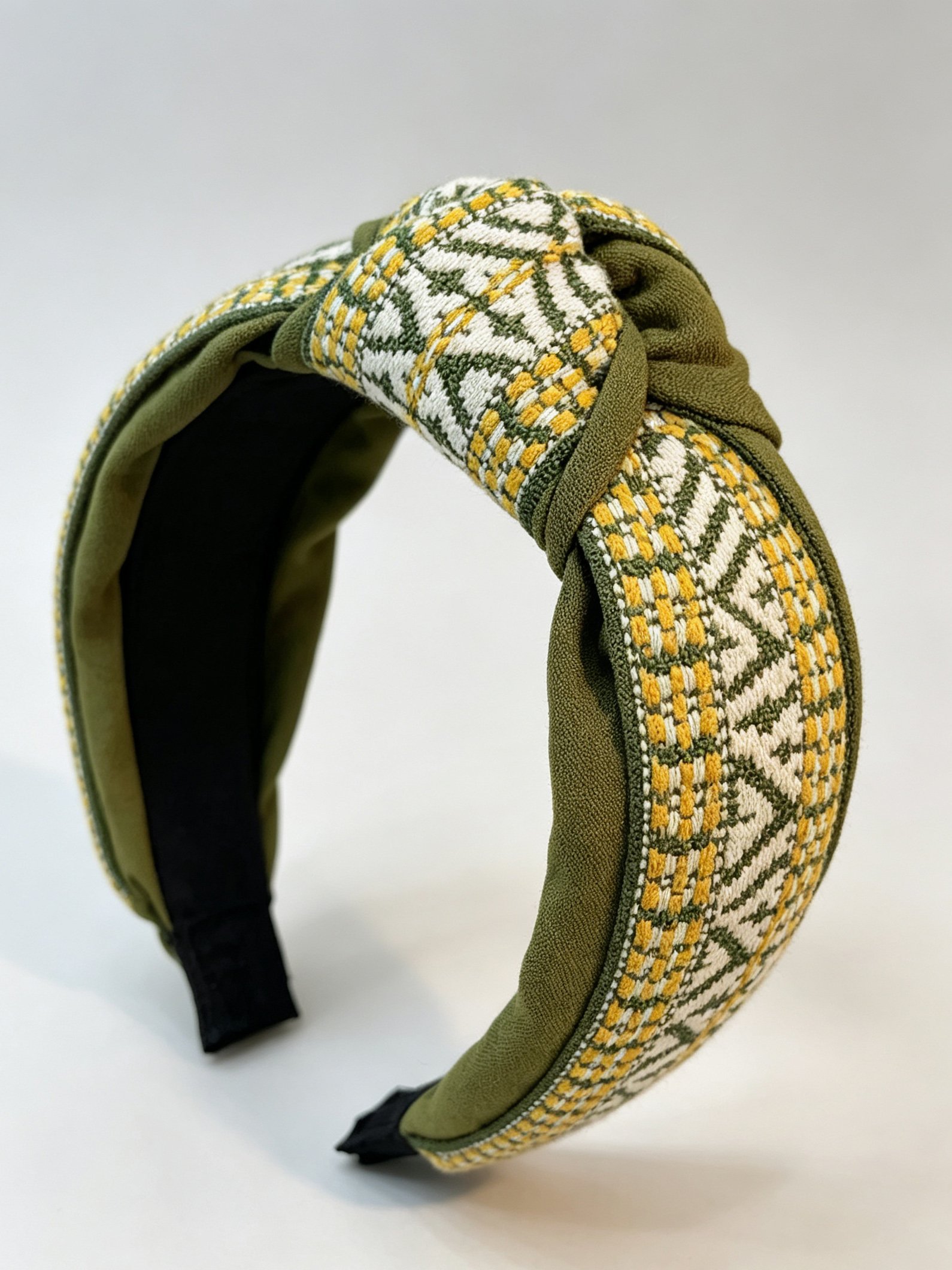 Korean Style Vintage Wide Knotted Headband