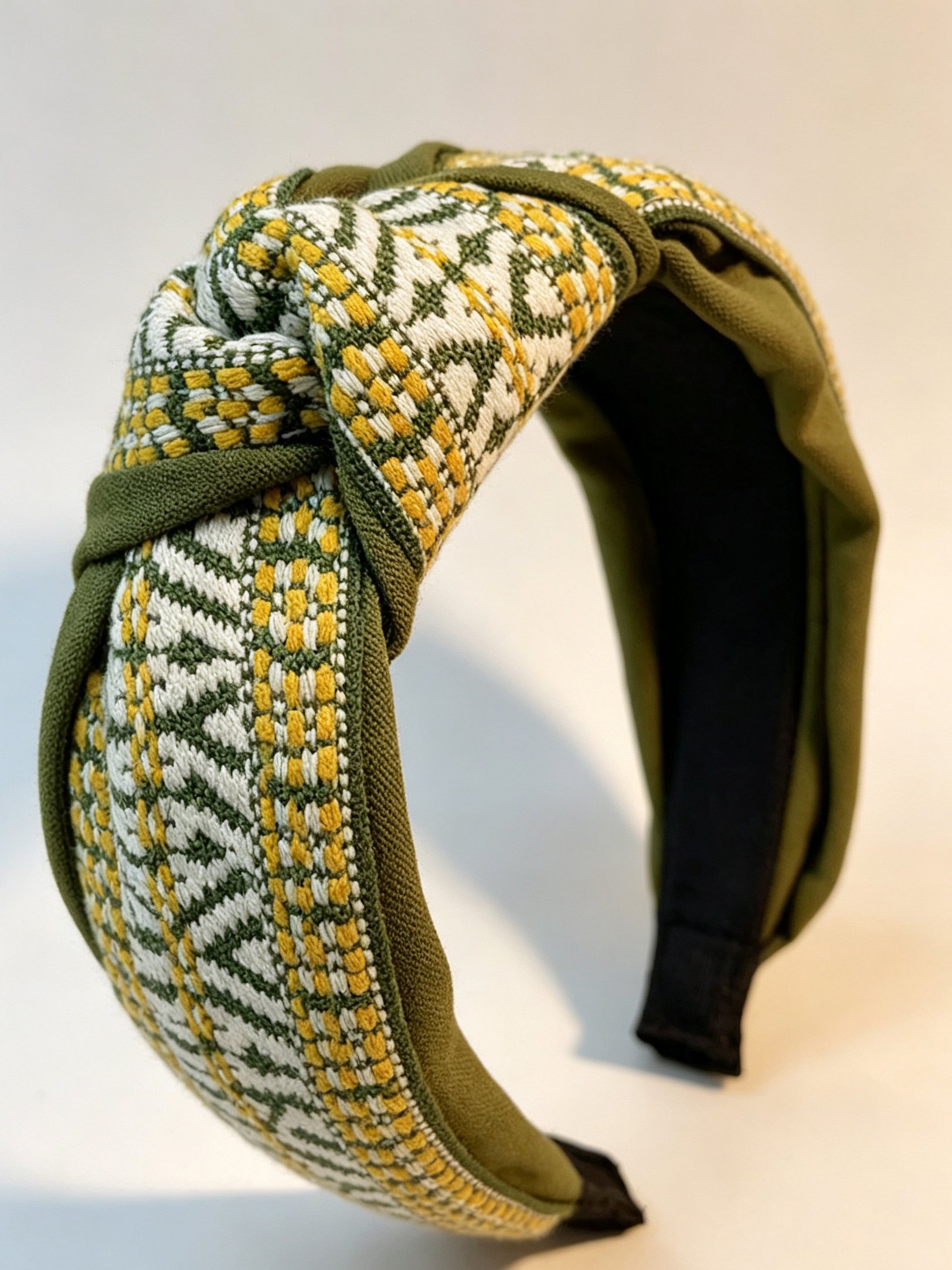 Korean Style Vintage Wide Knotted Headband